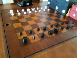 MILOSAURUS Chess Symbols Chess Set