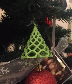 Modern Christmas Tree Ornament