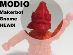 Modio Markerbot Gnome Head!