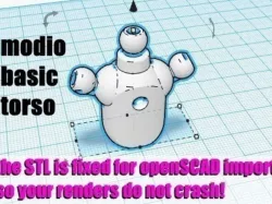 Modio remeshed Basic Torso