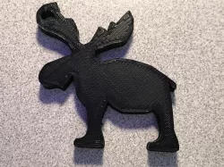 Moose Keychain