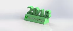 MyMiniFactory 2018 decoration