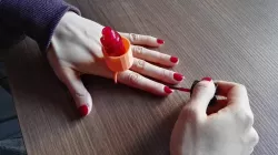 Nail polish holder