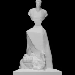 Nikolay Mikhaylovich Przhevalsky (with pedestal)
