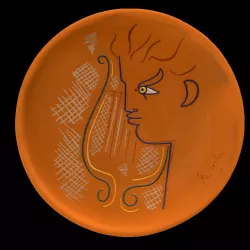 Orpheus with Lyre (colour)