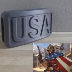 OVERWATCH - McCree - Belt Buckle ACC - USA version