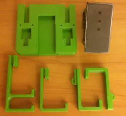 Portable dvd holder headrest adapter for ipad + Headphone Hook