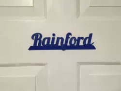 Rainford Retro Sign