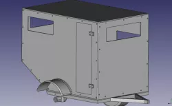 RC Crawler Scaler Scale 1:10 offroad Caravan Trailer Camping