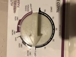 Replacement Admiral Company Clothes Dryer Knob
