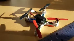 Replacement frame WLtoys JJRC 1000 + passing motors 8 mm