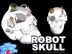 Robot Skull