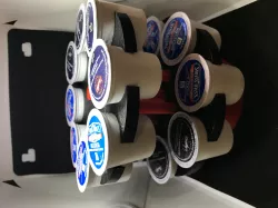 Rotating K-Cup Holder for Keurig or Similar Coffee Machines
