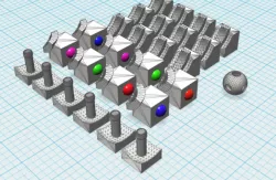rubik cube peices
