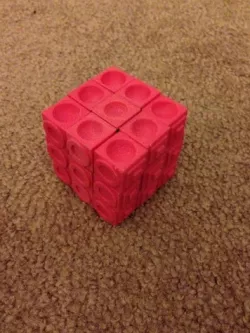 Rubiks cube for the blind (using original Rubiks core)