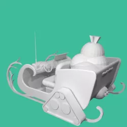 Santa Car "Tinkercad Christmas"