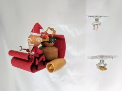 Santa Claws (Tinkercad Christmas)