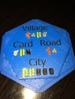 Settlers of Catan Costs Water Tile - Multicolor