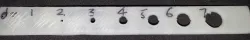 Simple Hole Test Pattern