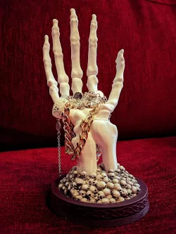 Skeletal Hand stand