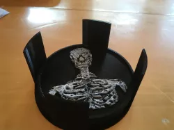 Skeleton Coasters