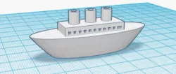 Small Model Boat