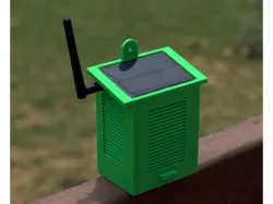 Solar Powered WiFi Weather Station