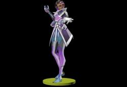 naked sombra overwatch 3d models 【 STLFinder