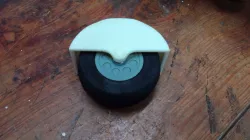 Soporte para rueda de 63mm y eje de 3,5mm