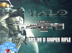 SRS 99 D Sniper Rifle - Halo