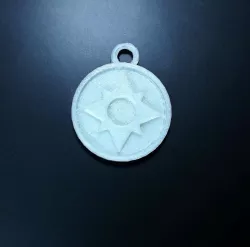 Star Sapphire (Violet Lantern) Pendant New
