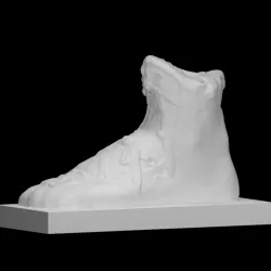 Statue(fragment) of Foot Carved