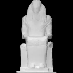 Statue of a seated Goddess