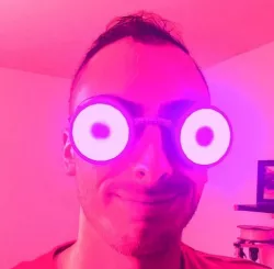 Steampunk Googles LED ring holder