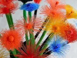 Super Flowers (drooloop flowers)- customizable