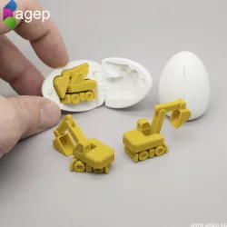 Surprise Egg #4 - Tiny Excavator