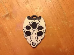 Terraria - Moon Lord Skull Keychain/Pendant