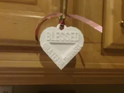 Tinkercad Christmas Cool Picture Frame Ornament