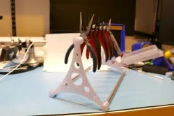 Tool Rack for Pliers and Electronics Tools