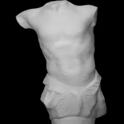 Torso of a Triton figure