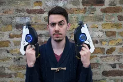 Tracer Gun with Electronics Parts - Overwatch