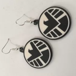 Trevor's Earrings of SHIELD