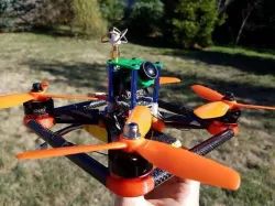 Uber 180 Redesign -- No Supports Needed, VTX + Cam Mounts, Motor