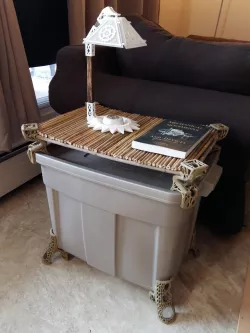 Voronoi Bamboo end Table