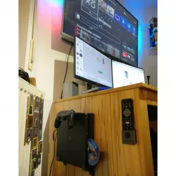 Wall mount for PlayStation 4 (PS4) Slim