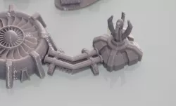 Warhammer 30K / 40K compatible Terrain - Antenna / beacon / Tesla weapon