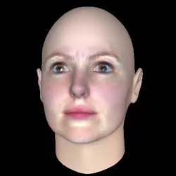 Women Android Face for latex Mask