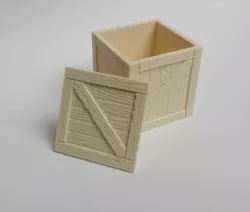 Wooden crate / box