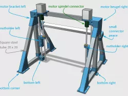 Z axis for CNC mini mill
