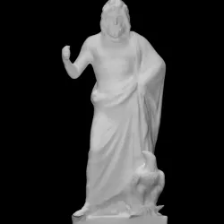 Zeus with an eagle